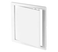 SolaDirect White Access Panel, 100 mm X 100 mm Revision Door, Gas Water Electricity Service Inspection Hatch Cover, Tough And Durable Abs