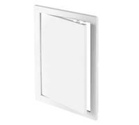 SolaDirect White Access Panel, 200 mm X 250 mm Revision Door, Gas Water Electricity Service Inspection Hatch Cover, Tough And Durable Abs