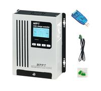 SOLAFANS 96V 65A MPPT Solar Charger 48V 60V 72V Dead Battery Reactivation Solar Regulator DC180V PV Input 6600W for Off Gird Solar System Sealed Gel AGM Flooded Lithium Battery