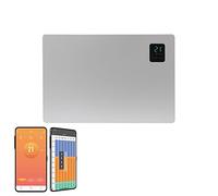 Caldo WiFi Electric Heater, Wall Mounted Energy Efficient Radiator with Thermostat and Timer, 1500W