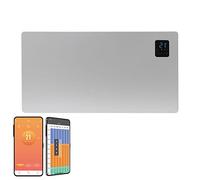 Caldo WiFi Electric Heater, Wall Mounted Energy Efficient Radiator with Thermostat and Timer, 1000W