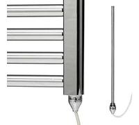 SolAire Chrome Constant Power Electric Element For Conversion Of Heated Towel Rails/warmers/radiators. Splash Proof (Ip67 Rated), Economic