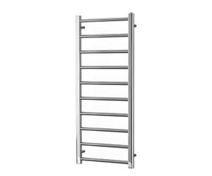 SolAire Heating Products Alpine Heated Towel Rails For Central Heating, Chrome - W500 X H1200 mm