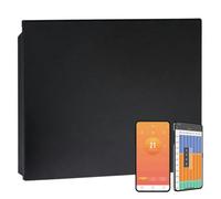 SolAire Heating Products Solaire Lyndo Wifi Electric Panel Heater, Wall Mounted, 1000W, Black