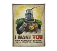 Solaire of Astora - DarkSouls Recruitment Pop Art Video Gaming Posters Funny Tapestry Wall Art Print Gift Picture Painting Artwork Bedroom Home Decor 30"x40"