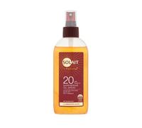 Solait Shimmering Oil Spray, SPF 20 Medium, Illuminating Glow, with Vitamin E, Water Resistant