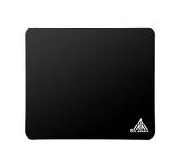 SOLAKAKA EP9 Black Gaming Mouse Pad- 4MM Thick 17.7" × 15.7" (450 × 400mm) Large Mouse Pad, Micro-Woven Precision Surface, Non-Slip Rubber Base, Stitched Edge- FPS,MOBAs,RTS,MMO
