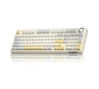 SOLAKAKA KI99 Pro 96% Wireless Mechanical Keyboard, RGB Gaming Keyboard, Hot-Swappable Pre-Lubed Switches, Gasket Structure Creamy Keyboards for Gamer/PC/Laptop