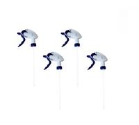Solala 4-Pack Zep Nozzle Replacement, Heavy-Duty Trigger Sprayer for 8, 16, 24, 32oz Bottles, High-Output Adjustable Nozzle for Home & Industrial Use (28mm or 45mm)