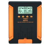 SolaMr 100A MPPT Solar Charge Controller 12V/24V/36V/48V Auto with LCD Display Solar Panel Regulator Max 180V Input for Gel Sealed Flooded and Lithium Battery-CM-100A