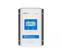 SolaMr 20A MPPT Dual Battery Solar Charge Controller 12V/24V Auto with LCD Display for RV Camper Caravan Boat Trailer fit for Sealed, Gel, Flooded, Lithium Battery- DR2210N