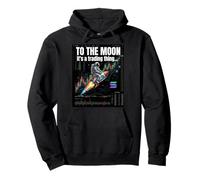 Solana Crypto Bullrun SOL Token Rich Millionaire Pullover Hoodie