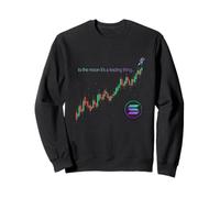 Solana Crypto Bullrun SOL Token Rich Millionaire Sweatshirt