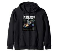 Solana Crypto Bullrun SOL Token Rich Millionaire Zip Hoodie