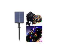 Solar 500 Led Rainbow Multicolour Fairy Lights String 50M