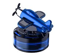 Solar Air Freshener Car Air Freshener Solar Aromatherapy Diffuser Car Air Purifier Rotating Airplane Design Air Purifier for Car Elegant Solar Aromatherapy Decorative for Car