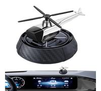 Solar Air Freshener for Car - Rotating Solar Aromatherapy Airplane - Car Dashboard Fragrance Diffuser for Holidays Workplace Home Beach Travel Hiking Business