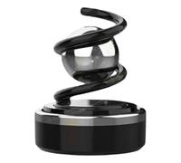 Solar Air Freshener - Powered Rotating Ball Diffuser, Electroplating Spring Ball Freshener, Creative Car Diffuser Room Decor For Living Room Bedroom Relaxing Scent Diffusers Car Ornament