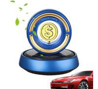 Solar Air Freshener Rotating Car Air Freshener Solar Powered Car Air Freshener | Heavy Duty Oil Diffuser, Rotating Parts Design | Car Accessories, Car Odor Eliminator