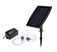 Solar Air Pump for Pond,Solar Fish Tank Oxygen Pump Oxygenator Aquarium Aerator Pond Air Pump Fishing Airpump with Aquarium Oxygen Pipe Air Bubble Stone