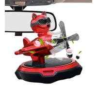 Solar Air Refurbishment Car, Car Air Destrotting Solar Energy | Rotating Airplane Aromatherapy Diffuser - Péor Glasses Aromatherapy Diffuser, Diffuser Accessory