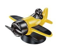 Solar Airplane Car Dashboard Ornament | Solar Powered Rotating Aircraft Model,Home Decorations for Travel Men Women Birthday Daily Christmas Private
