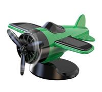 Solar Airplane for Car Dashboard,Car Ornaments for Dashboard | Drifting Model Rotating Racing Decoration Toy for Collectible Vehicles Driver Kids Men