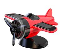 Solar Airplane for Car Dashboard - Solar Powered Car Dashboard Ornament | Rotating Racing Model, Drift Vehicles, Interior Decoration for Men, Women and in