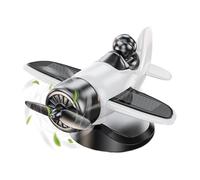 Solar Airplane Ornaments, Shaped Home Decorations, 9.625 Inches, Solar Powered, Car Decor for Travel Lovers Men Women, Perfect Birthday, Daily Private Use, Adds Fun and Charm