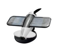Solar Airplane Spinner - ABS Solar Powered Rotate Airplane, Dashboard Decor, Car Ornament | Compact Solar Helicopter Spinner With Automatic Rotation, Dashboard Decoration for Men Women Father Car