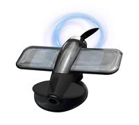 Solar Airplane Spinner - Rotate Airplanes, Solars Powered Aircraft Model | Car Ornaments Solarr Energy Rotates Helicopter Decor, Automotive Decoration Interior Ornaments For Truck Sedan Van