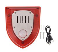 Solar Alarm Animal Induction Sound Light Siren Outdoor Alarm Support for Orchard Tea Garden Villa Farm