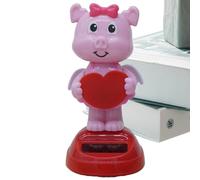 Solar Animal | Dancing Animals Table Figures - Cute Dashboard Figure, Solar Toy, Table Ornament with Saint Animals for Decoration of the C