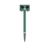 Solar Animal Deterrent 3-in-1 Outdoor Mouse Squirrel Repellent, 108x397mm