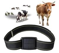 Solar Animal GPS Tracker for Cattle, Sheep & Horses - Real-Time Positioning, Historical Tracking, Waterproof Locator for Livestock Management