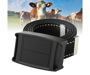 Solar Animal GPS Tracker, Real-Time Waterproof Locator for Cattle and Sheep Tracking