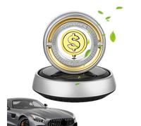 Solar Aromatherapy for Car, Car Aromatherapy Diffuser | Rotating Part Car Odor Eliminator | Car Accessories, Car Odor Eliminator, Car Scent