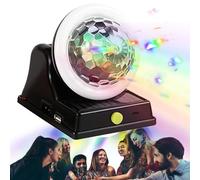 Solar Atmosphere Light, Solar Disco Ball Light | Colorful Lamp for Garden | Make Adjustable LED Atmosphere Disco Lights for Gardens, Patios, Lawns