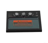 Solar Auto Darkening Welding Filter Lens Din9din13 LCD Screen 01ms Response Protective Gear for Welding Helmets 110x90mm