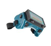 Solar Auto Darkening Welding Goggles Protective Glasses for Construction, Electric and Gas Welding - Adjustable Shades for Eye Safety (Dark Green)