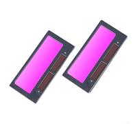 Solar Auto Darkening Welding Lenses, Welding Replacement Lens Protect Eyesight Splash-proof Design For Helmet Mask Filter