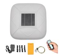 Solar Automatic Car Cover with Remote Control, Multiple Sizes | Smart Retractable Car Umbrella Canopy Sun Shade, All-Weather Waterproof, Windproof & Snowproof, for Sedan(white,YL)