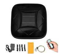 Solar Automatic Car Cover with Remote Control, Multiple Sizes | Smart Retractable Car Umbrella Canopy Sun Shade, All-Weather Waterproof, Windproof & Snowproof, for Sedan(black,YM)
