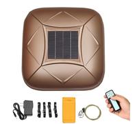 Solar Automatic Car Cover with Remote Control, Multiple Sizes | Smart Retractable Car Umbrella Canopy Sun Shade, All-Weather Waterproof, Windproof & Snowproof, for Sedan(Gold,2XL)