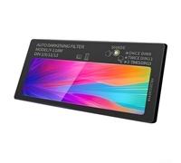 Solar Automatic Dimming Welding Lens, T-Level Variable Light with 3 Adjustable Darkness Levels for Electric and Argon Welding Protection(true color)