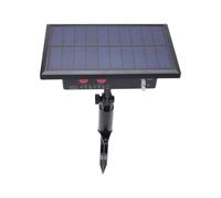 Solar Automatic Drip Irrigation Kit System, 400ml Min Flowrate 33ft Hose Solar Garden Watering System Easy DIY Plant Watering Devices with 6 Timing Modes for 10 Potted Plants