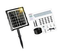 Solar Automatic Garden Watering Sprinkler, 20m water pipe set