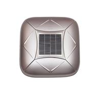 Solar Automatic Smart Car Cover Electric Retractable Vehicle Shelter, Parking Canopy with Remote Operation, Portable All Season Protection for Sedan SUV MPV(Silver)