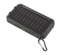 Solar Bank - 20000mAh Portable Phone Charger With Built-in Flashlight | Fast Wireless Charging Device For Outdoor Camping, Travel, Home Backup
