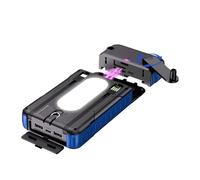 Solar Battery Bank,Waterproof Battery Pack 20000mAh | Solar Power Bank with Hand Crank - for Tablet Camera Smartphone Camping Travel Road Trip Music Festival